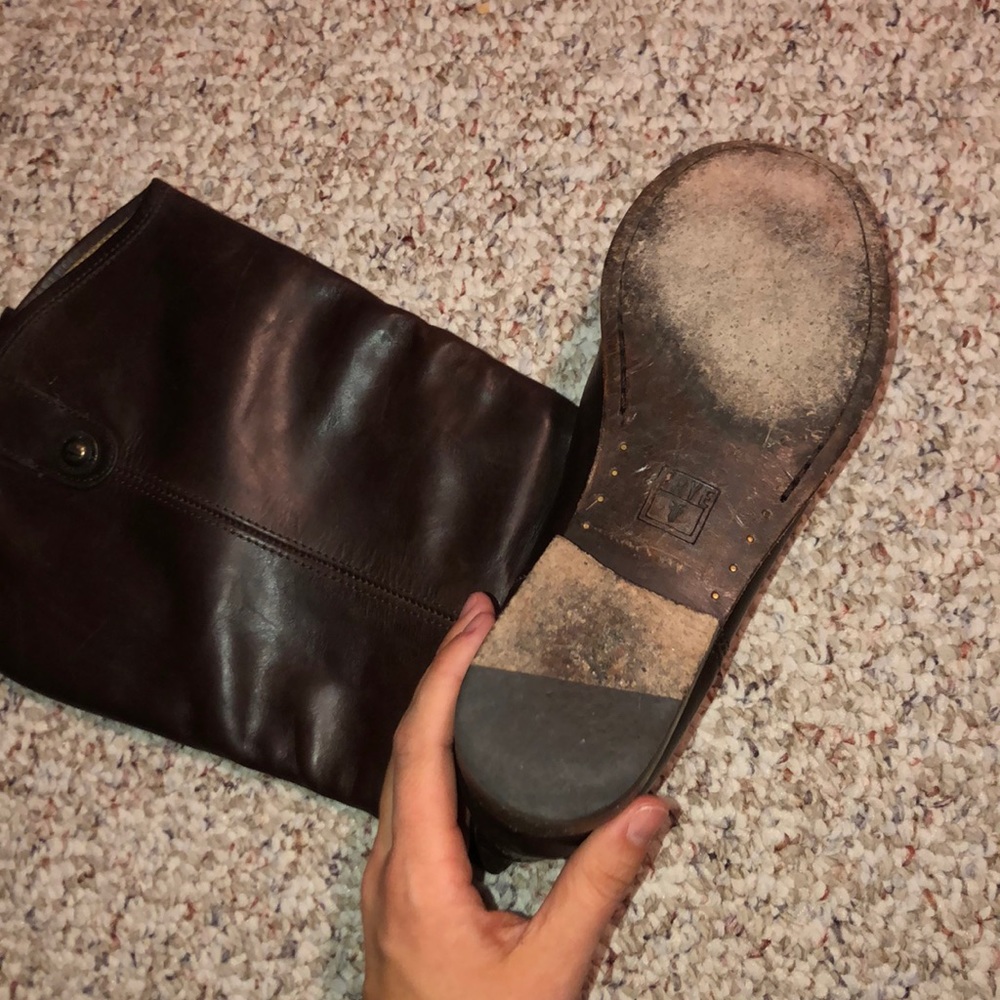 Frye Leather Riding Boot - Picture 5 of 6